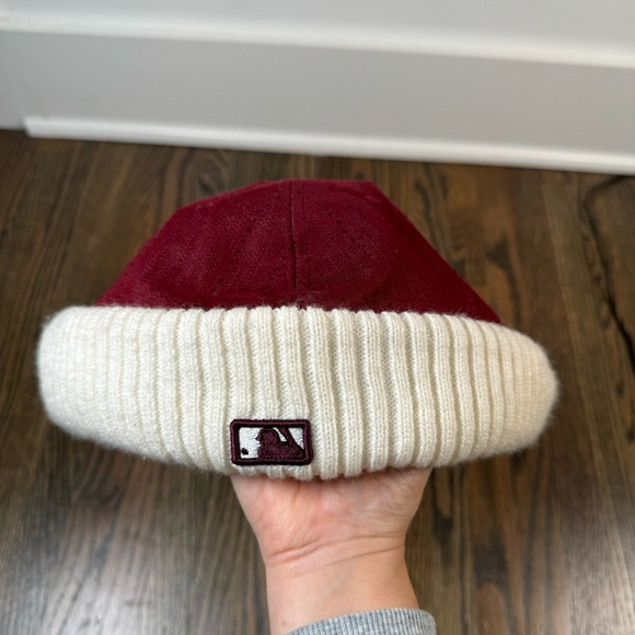 Philadelphia Phillies New Era Cooperstown Retro Fitted Winter Cap Hat 7 5/8 - Picture 3 of 7